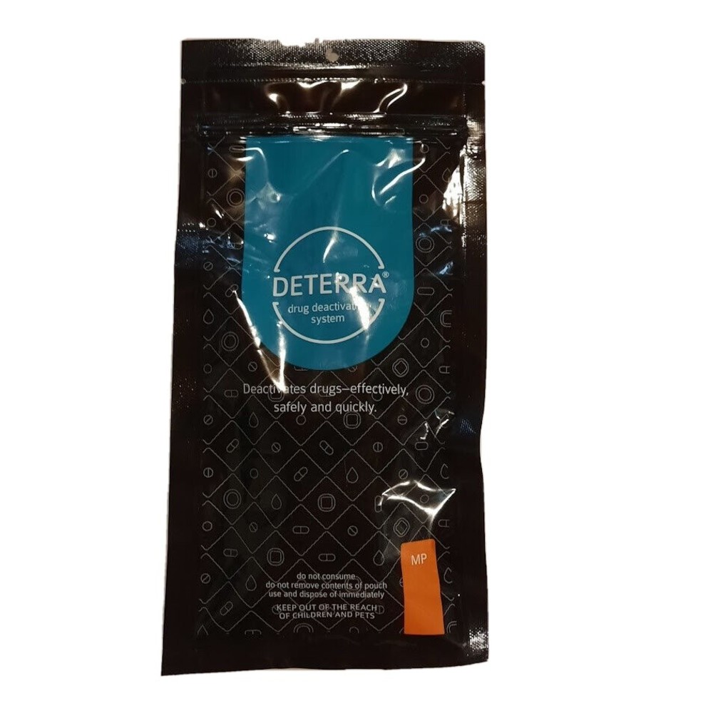 DETERRA Drug Deactivation System Safe At-Home Medication Disposal by Verde